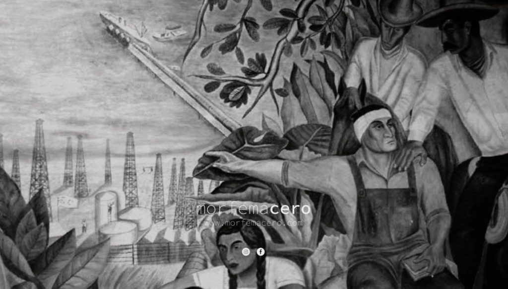 Un mural semi olvidado