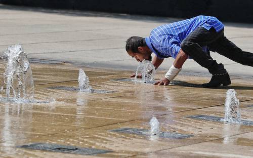 A hidratarse, de dónde sea