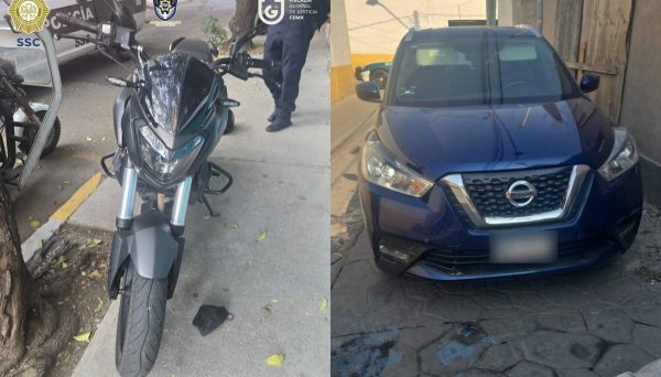 Aseguran vehículos involucrados en asesinato de funcionarios de CDMX