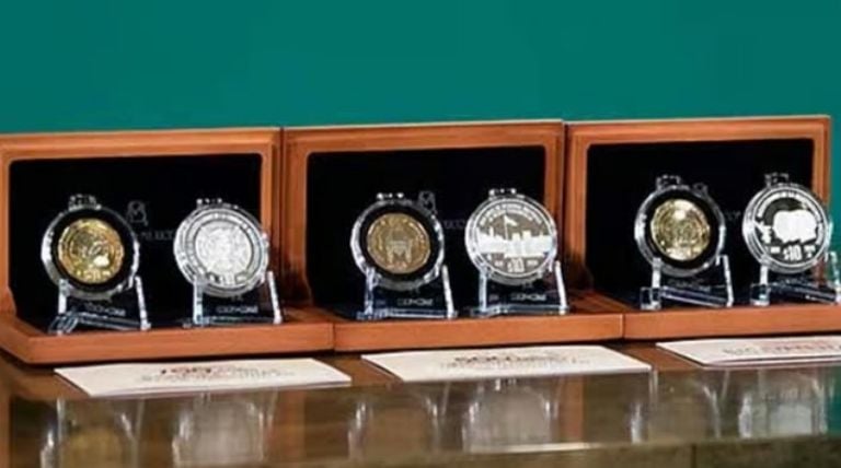 Así serán las nuevas monedas conmemorativas de 25 pesos en México