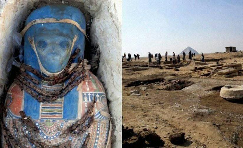 Descubrimiento aterrador de 30 metros bajo tierra: tumba extraña, objeto volador y silencio ensordecedor de El Cairo