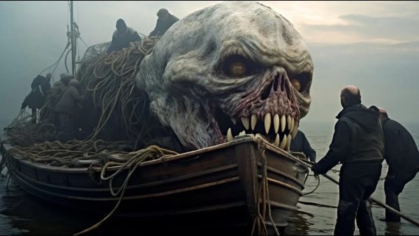 El enigma de la cabeza de la criatura gigante: descubra la verdad detrás de la pirámide debajo del océano