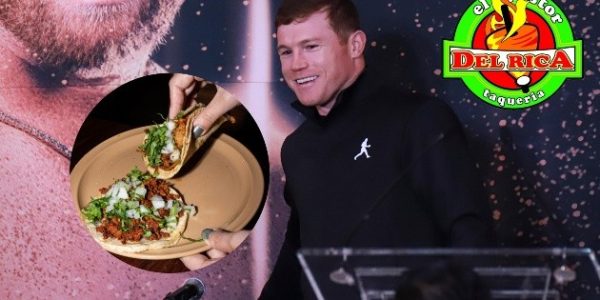 Este es el menú completo de la taquería del Canelo