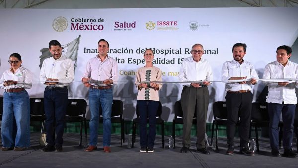 Inauguración: Hospital Regional de Alta Especialidad ISSSTE. Torreón, Coahuila