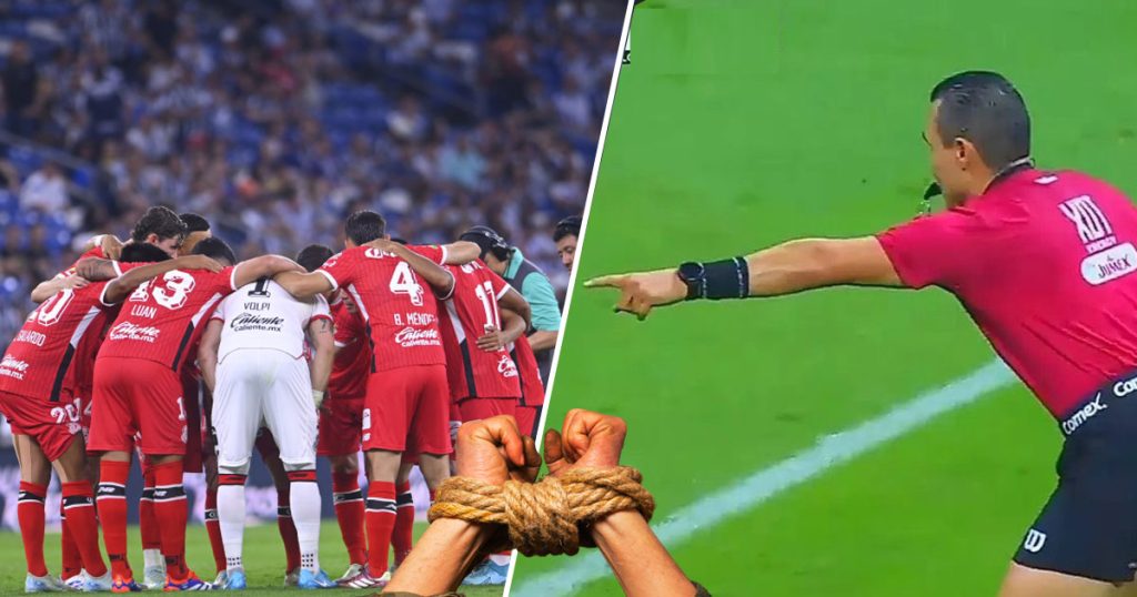 Jugadores del Toluca saldrán con las manos amarradas para no darle excusas al árbitro