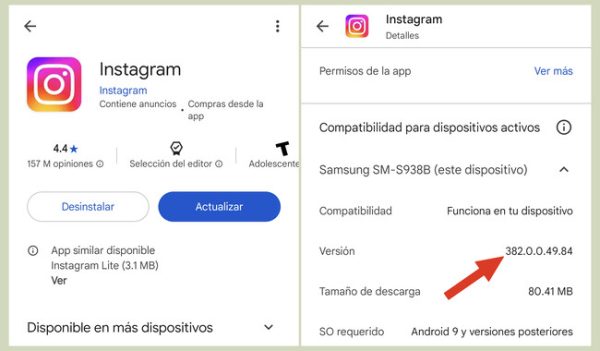 Si la batería de tu móvil Android se agota demasiado rápido, Google tiene la solución: la culpa es de Instagram