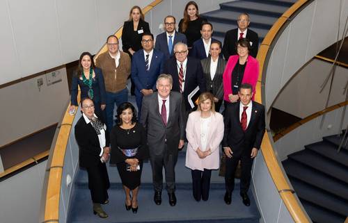 Trabajan legisladores de México con pares europeos