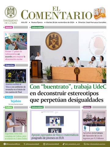 Urge transformar la alimentación de la comunidad universitaria en la UNAM