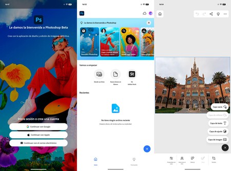 Adobe Photoshop llega a Android para plantarle cara a Google Fotos: la app completa por fin da el salto desde el iPhone