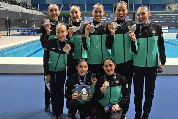 ¡Bronce histórico! México se sube al podio de la Súper Final de Copa del Mundo de Natación Artística