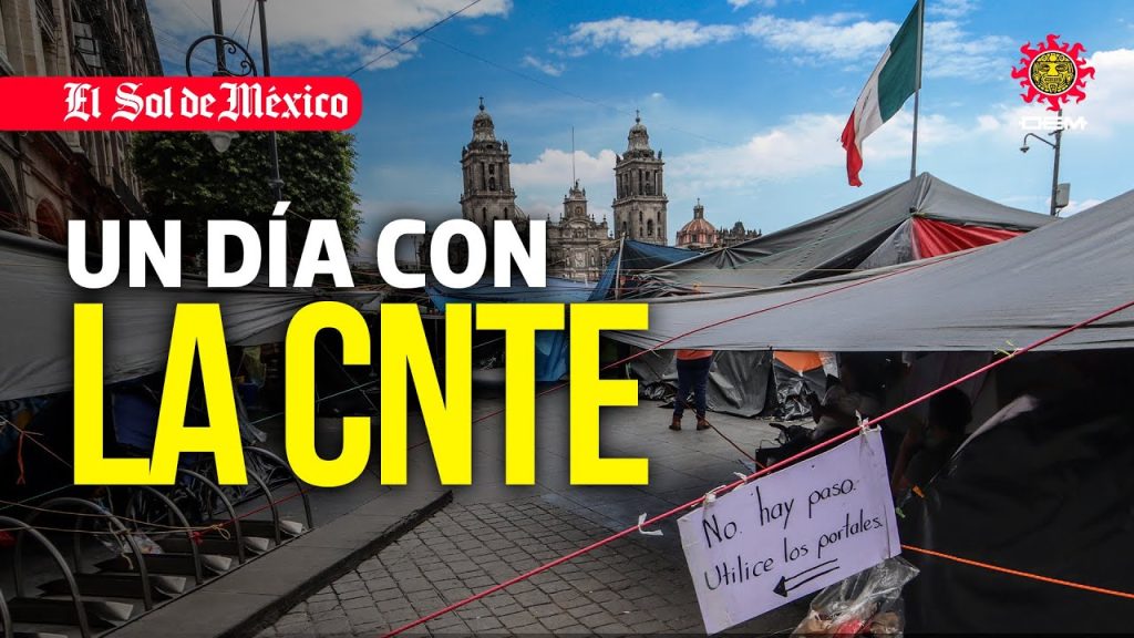 CNTE: secciones se dividen por levantar plantón en el Zócalo