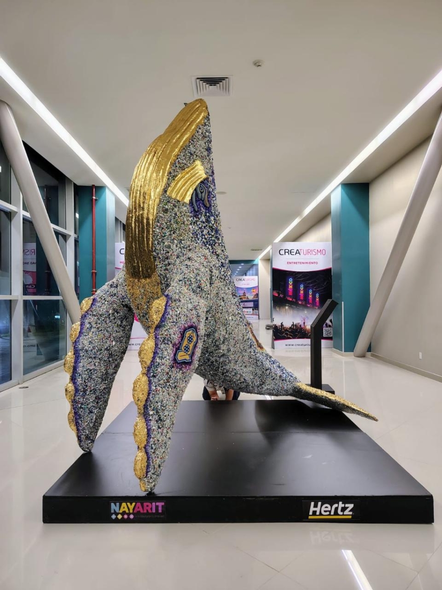 Convirtiendo basura en arte, una renovación de las playas de Nayarit