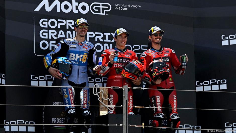 Marc Márquez gana el Gran Premio de Aragón de MotoGP