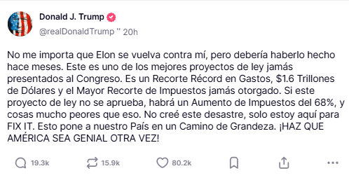 #NoEsBroma || De compadres a enemigos Donald Trump y Elon Musk protagonizan berrinches millonarios