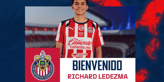 ¡Oficial! Richard Ledezma se convierte en el segundo refuerzo de Chivas