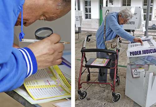 Sufragaron convencidos de cambiar la justicia en el país