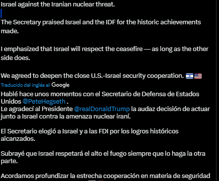 Tras 12 días de guerra, Irán e Israel hacen pausa; Trump se lleva el crédito y la OTAN aprovecha para aumentar su gasto militar