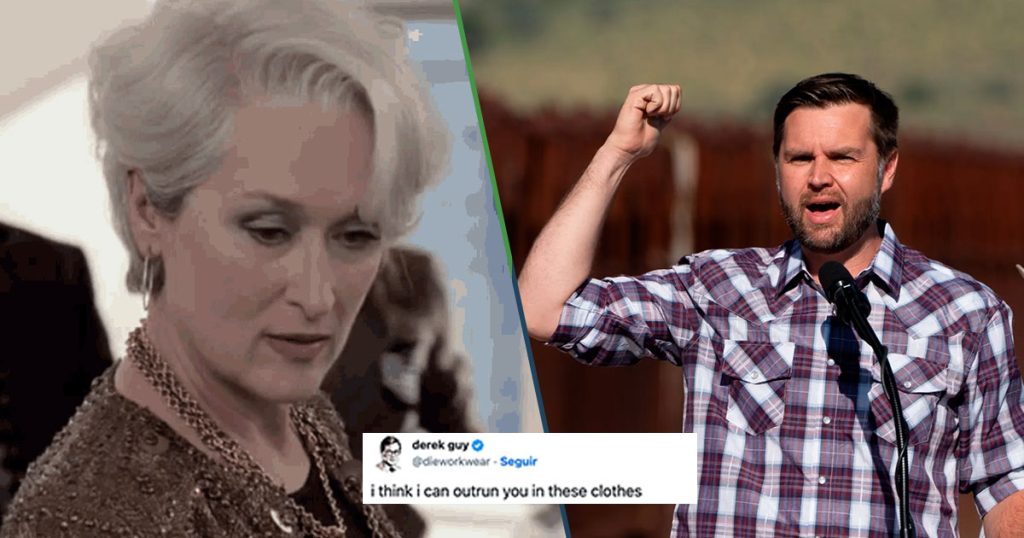 Valió Balenciaga: Vicepresidente de EUA quiere deportar a un tipo que criticó su forma de vestir