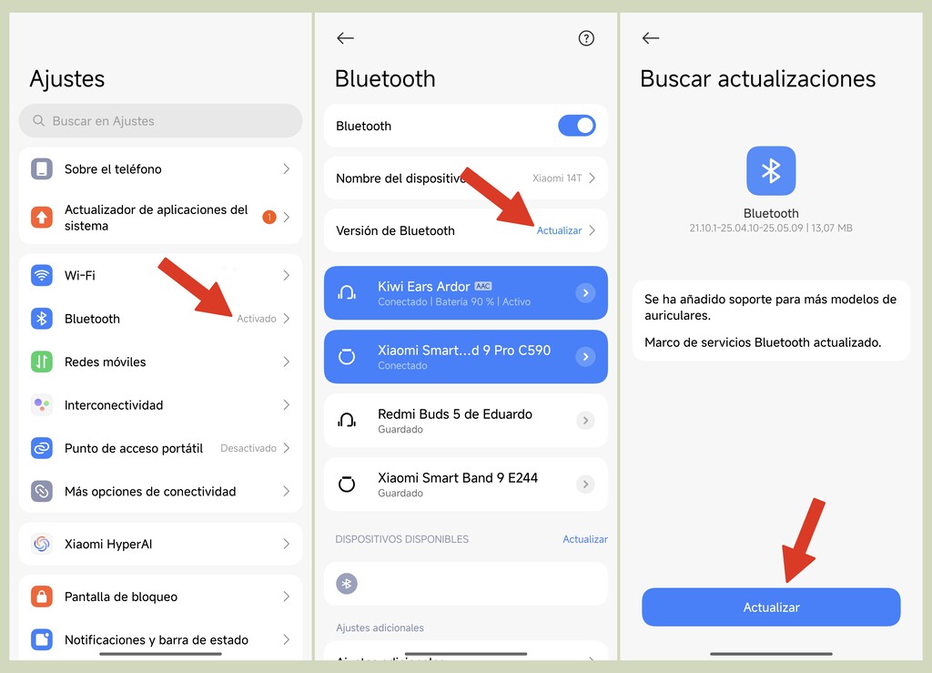 Xiaomi tiene una actualización importante que mejora el Bluetooth de los móviles. Así la puedes instalar en menos de un minuto