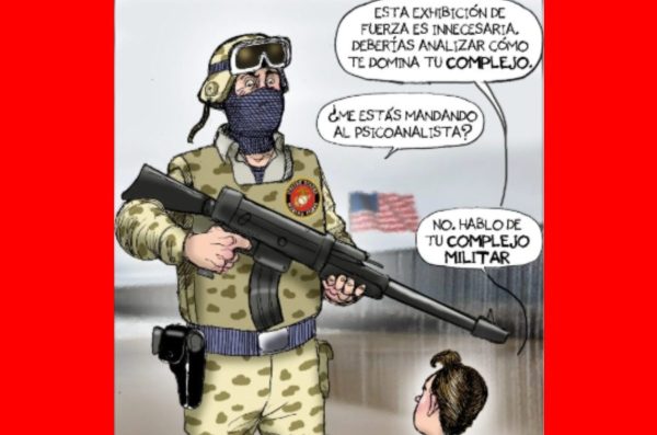 Con arma larga y credencial falsa de la CIA, ciudadano estadounidense ya enfrenta proceso penal (+video)