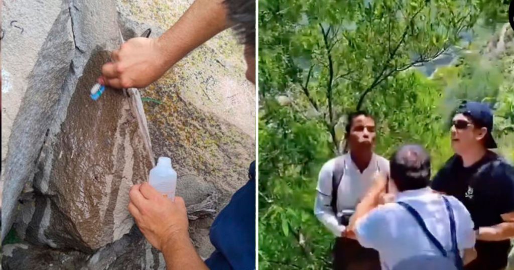 Derrama económica: turistas rayan la Peña de Bernal y todavía se “justificaron”