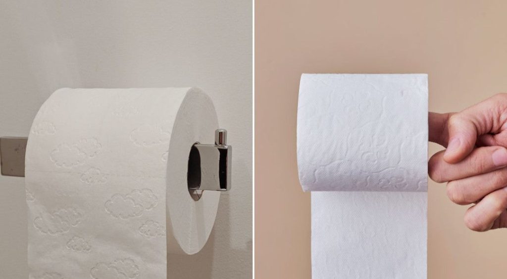 Esta es la única forma correcta de colocar el papel de baño