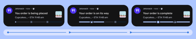 Google se fija en Samsung para Android 16: así son las 'Live Updates', una de las grandes novedades de Android