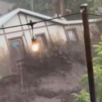 Inundación repentina afecta a un pueblo turístico en Nuevo México