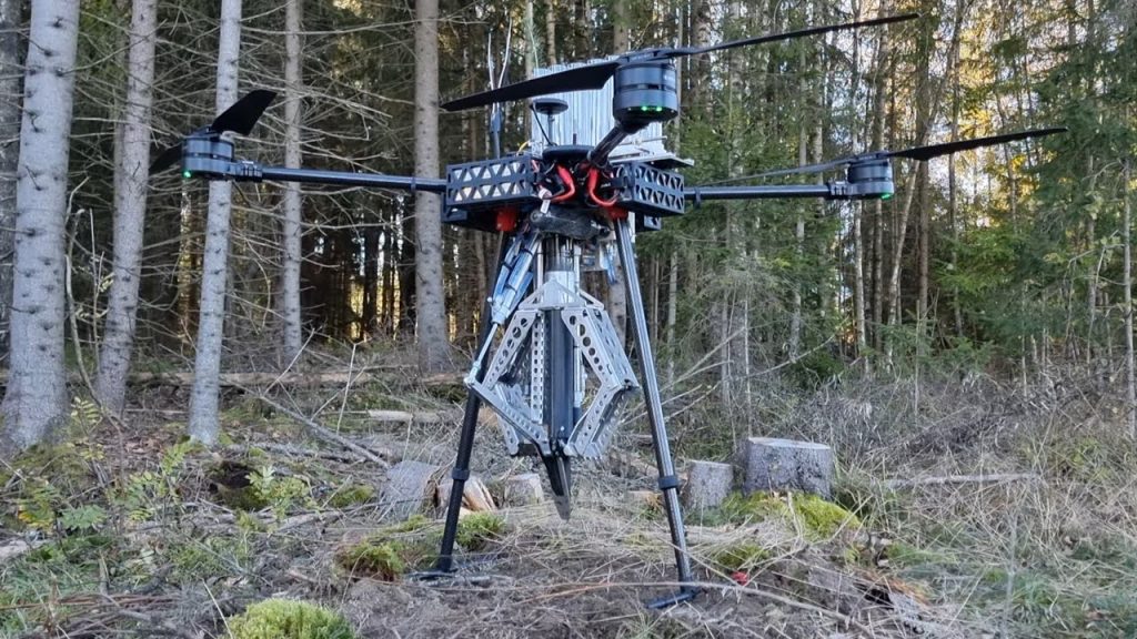 Investigadores noruegos y daneses desarrollan dron que planta árboles en menos de 10 segundos, incluso en terrenos inaccesibles