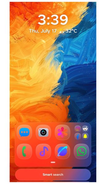 Mi Samsung Galaxy ahora tiene un 'look' de cristal similar al de iOS 26, y me tomó dos minutos. Android no tiene rival en personalización