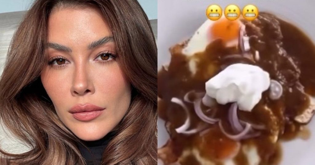 Michelle Salas desata críticas por su receta de chilaquiles y la comparan con las enfrijoladas de Anahí