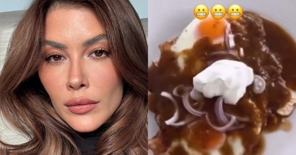 Michelle Salas desata críticas por su receta de chilaquiles y la comparan con las enfrijoladas de Anahí