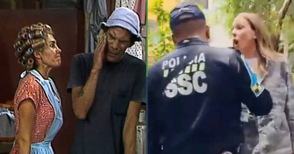 Mujer que ofendió a policía será doble de “Doña Florinda” en segunda temporada de Chespirito