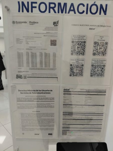 Profeco suspende sucursal de Telcel por no dar opción del servicio sin fianza