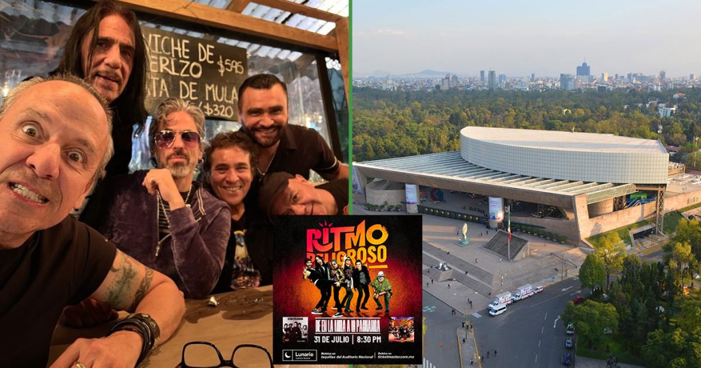 Se nos viene conciertazo de Ritmo Peligroso en el Lunario del Auditorio Nacional