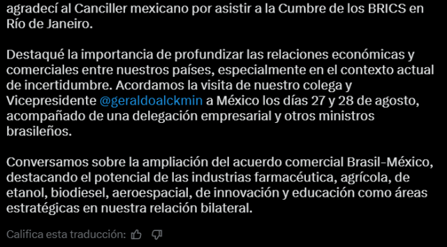 Sheinbaum y Luda da Silva estrechan vínculos comerciales; empresarios y funcionarios brasileños visitarán México