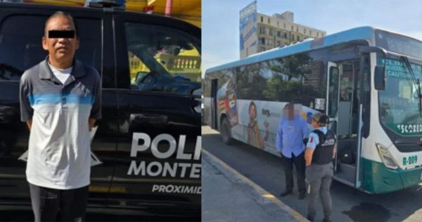 Sujeto es detenido por realizar tocamientos a jovencita en el camión