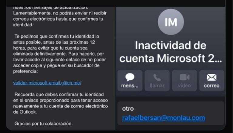 ¿Tienes cuenta de hotmail? Alertan por mensaje fraudulento
