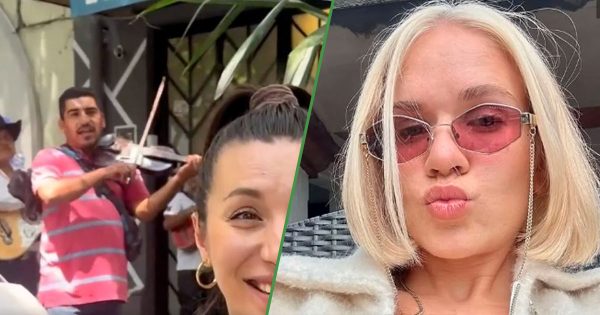 Ah, qué la gentrificación: rusa se burla de músico callejero