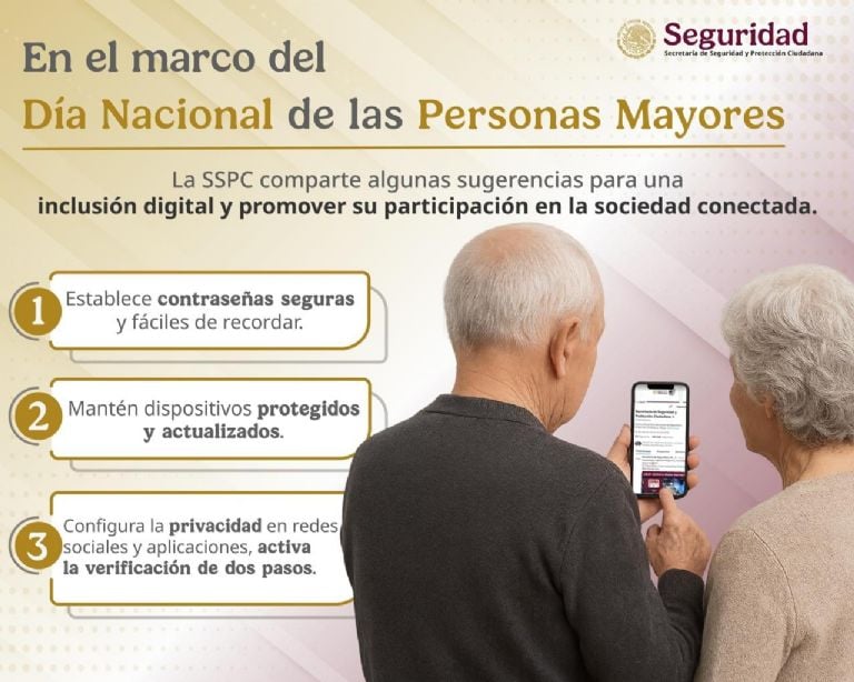 Alertan por las contraseñas en las tarjetas de los adultos mayores