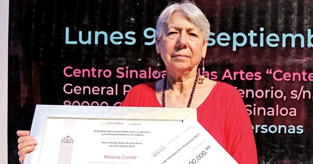 Ana García Bergua, Premio Bellas Artes Inés Arredondo 2025