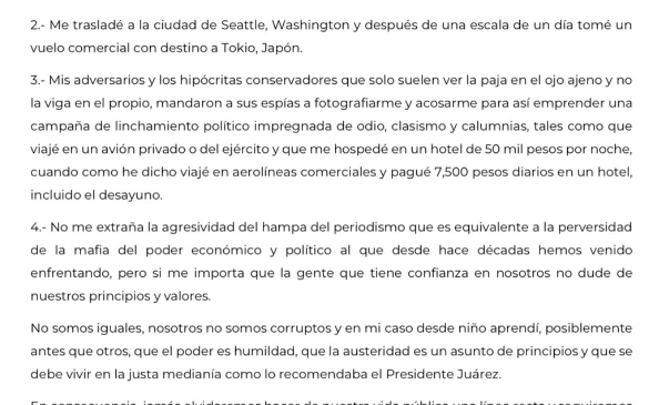 Andrés López Beltrán denuncia campaña de linchamiento político y responde a críticas por su viaje a Japón