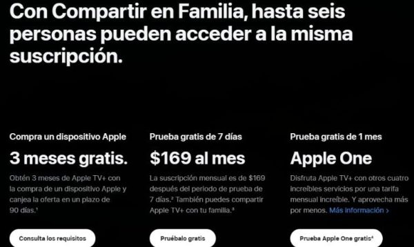 Apple TV+ aumenta: ¿cuánto costará en México?