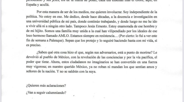 Beatriz Gutiérrez Müller desmiente mudanza a España; Sheinbaum habla de distracción frente a reducción de la pobreza (+video)