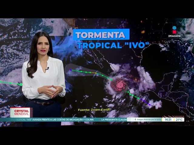 Clima en México este 8 agosto de 2025: Prevén lluvias fuertes por 'Ivo' y monzón