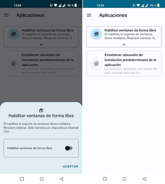 Con esta app puedes personalizar tu Android con muchas opciones ocultas, sin root ni Magisk