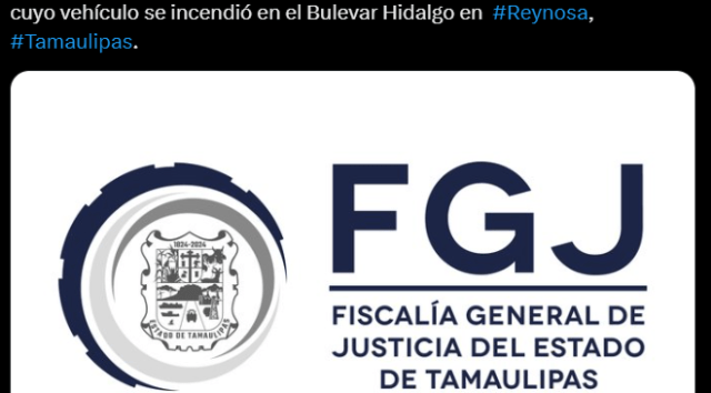 Crimen brutal contra delegado de la FGR en Tamaulipas, Ernesto Vázquez Reyna