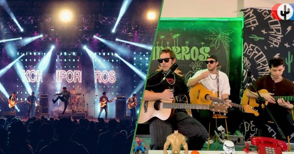 De Paraguay para el mundo: Kchiporros llegó a El Deforma para presentar su nuevo disco