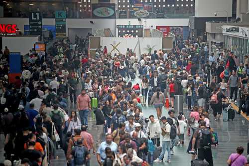 Elaborarán plan de prevención por tormentas para el AICM