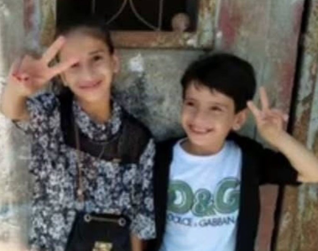 La pequeña Amna fue a buscar agua. Un dron israelí la mató.